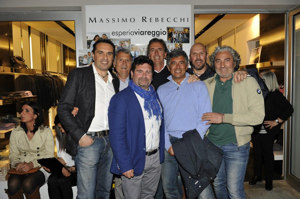 Incontro presso lo show room dello stilista Massimo Rebecchi